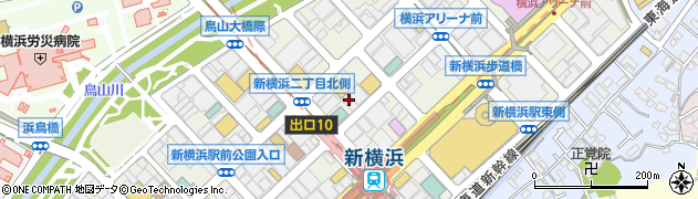 ＴＤＫラムダ株式会社　横浜営業所周辺の地図
