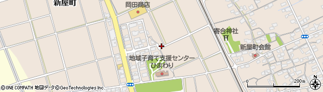 鳥取県境港市新屋町3525周辺の地図