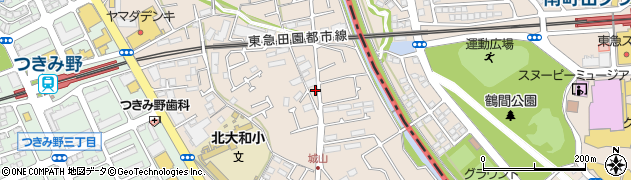 神奈川県大和市下鶴間739周辺の地図