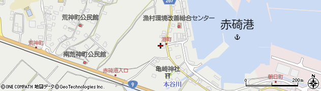 鳥取県東伯郡琴浦町赤碕1732周辺の地図