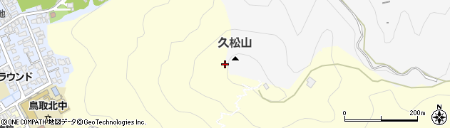 久松山周辺の地図