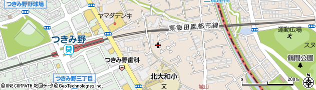 神奈川県大和市下鶴間649周辺の地図