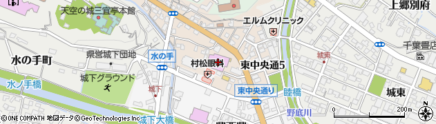 新飯田オークラボウル周辺の地図