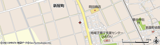 鳥取県境港市新屋町3645周辺の地図