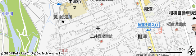 神奈川県愛甲郡愛川町中津3651周辺の地図