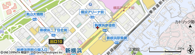 RESM新横浜睡眠・呼吸メディカルケアクリニック周辺の地図