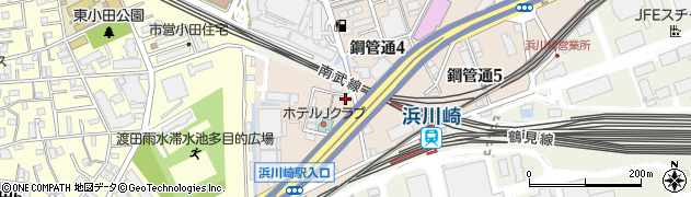 株式会社プリス　川崎事業所周辺の地図