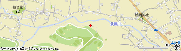 荻野川周辺の地図