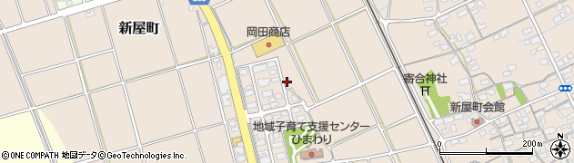 鳥取県境港市新屋町973周辺の地図