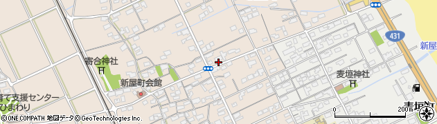 鳥取県境港市新屋町337周辺の地図
