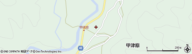 滋賀県米原市甲津原473周辺の地図