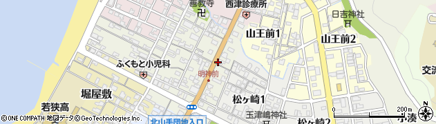 福井県小浜市大湊周辺の地図