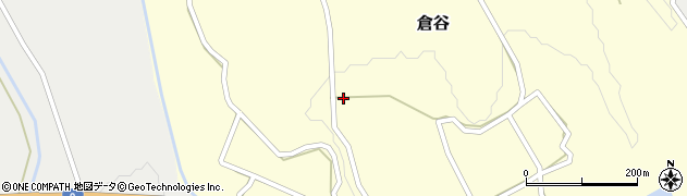 鳥取県西伯郡大山町倉谷589周辺の地図