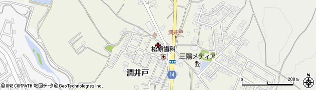 潤井戸西山ペット病院周辺の地図