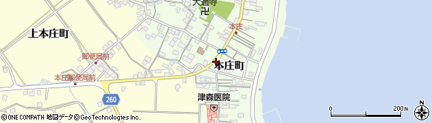 石橋理容店周辺の地図