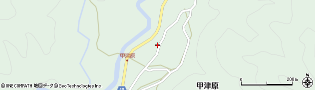 滋賀県米原市甲津原471周辺の地図