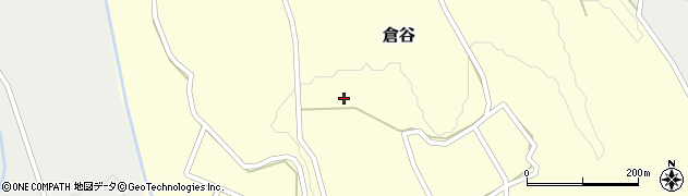 鳥取県西伯郡大山町倉谷584周辺の地図