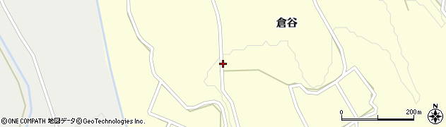 鳥取県西伯郡大山町倉谷592周辺の地図