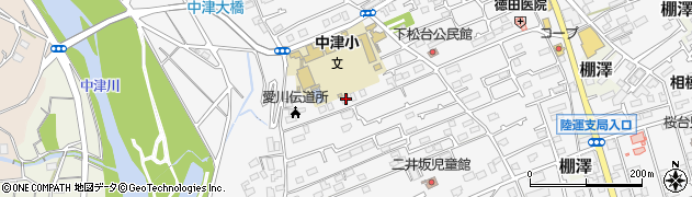 神奈川県愛甲郡愛川町中津599周辺の地図