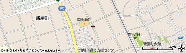 鳥取県境港市新屋町3515周辺の地図