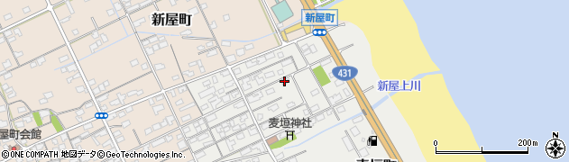 鳥取県境港市麦垣町2580周辺の地図
