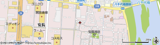 鳥取県鳥取市安長299周辺の地図