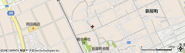 鳥取県境港市新屋町741周辺の地図
