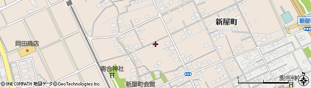 鳥取県境港市新屋町491周辺の地図