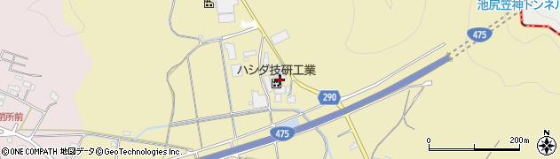 ハシダ技研工業株式会社　岐阜工場周辺の地図