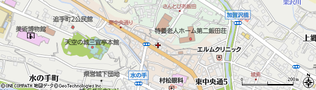 長野県飯田市東中央通周辺の地図
