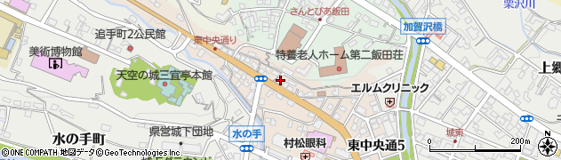 長野県飯田市東中央通周辺の地図