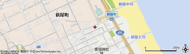 鳥取県境港市麦垣町2565周辺の地図