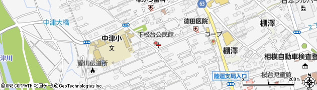 神奈川県愛甲郡愛川町中津690周辺の地図