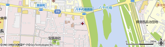 鳥取県鳥取市安長416周辺の地図
