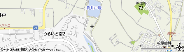 千葉県市原市潤井戸周辺の地図