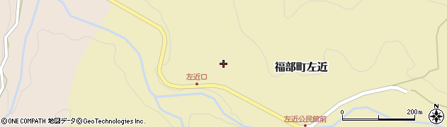 鳥取県鳥取市福部町左近49周辺の地図