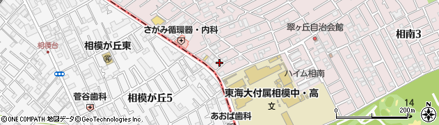 神奈川県相模原市南区相南4丁目17-5周辺の地図