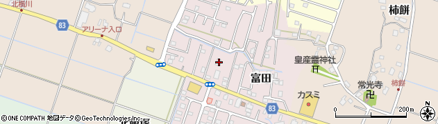 千葉県大網白里市富田2125周辺の地図