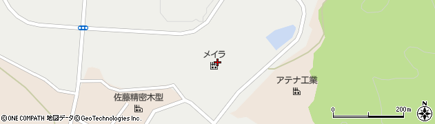 メイラ株式会社　関第三工場周辺の地図