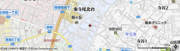 神奈川県横浜市鶴見区東寺尾北台周辺の地図
