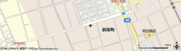 鳥取県境港市新屋町3722周辺の地図