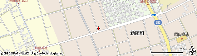 鳥取県境港市新屋町3879周辺の地図