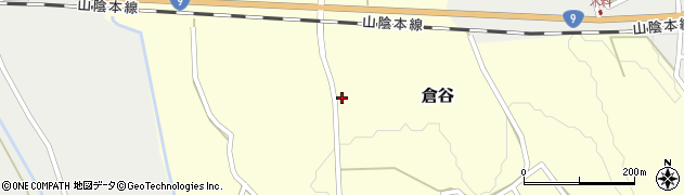 鳥取県西伯郡大山町倉谷597周辺の地図