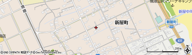 鳥取県境港市新屋町307周辺の地図