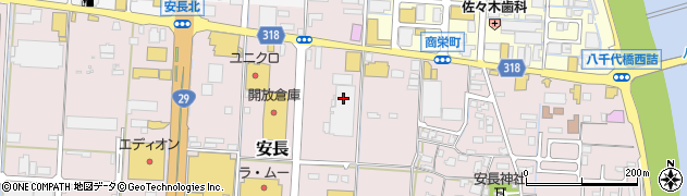 生鮮館直売所周辺の地図