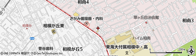 神奈川県相模原市南区相南4丁目17-15周辺の地図