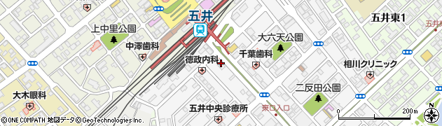 遊酒五井駅前店周辺の地図