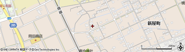 鳥取県境港市新屋町2875-3周辺の地図