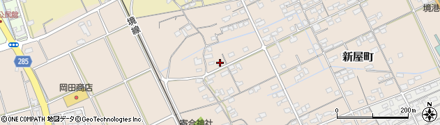 鳥取県境港市新屋町2874周辺の地図