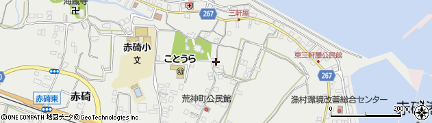 鳥取県東伯郡琴浦町赤碕180周辺の地図